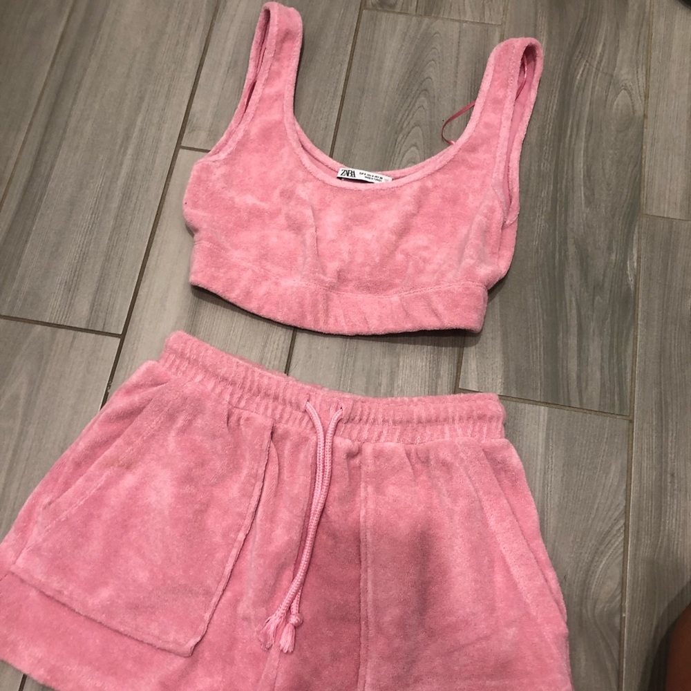 ZARA TERRY CLOTH SET